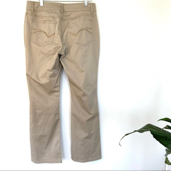 Riders by Lee Women's Tan Bootcut Pants - Picture 3 of 11